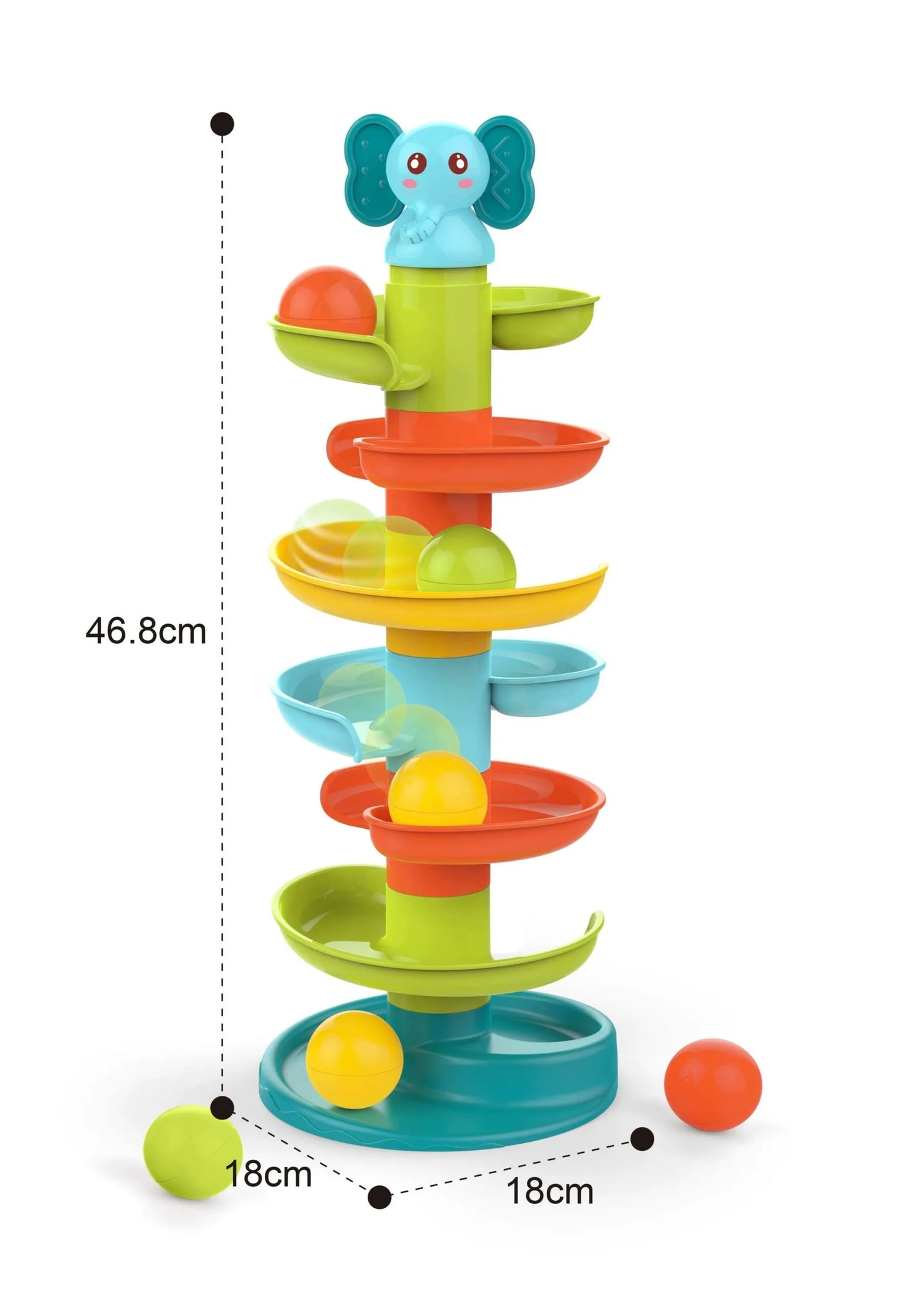 Rouleau de Balle 14 pcs 18M+ – Huanger