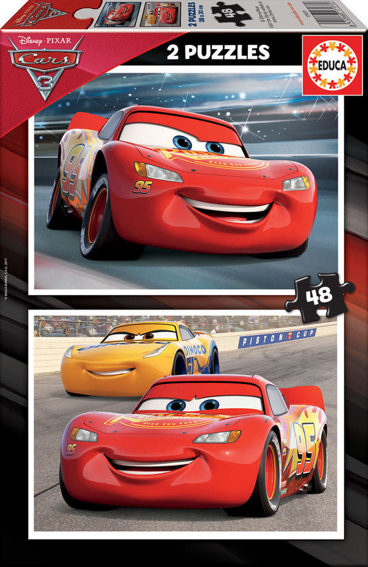 Puzzle - Cars - Disney - 2 puzzles -  48pièces - Educa
