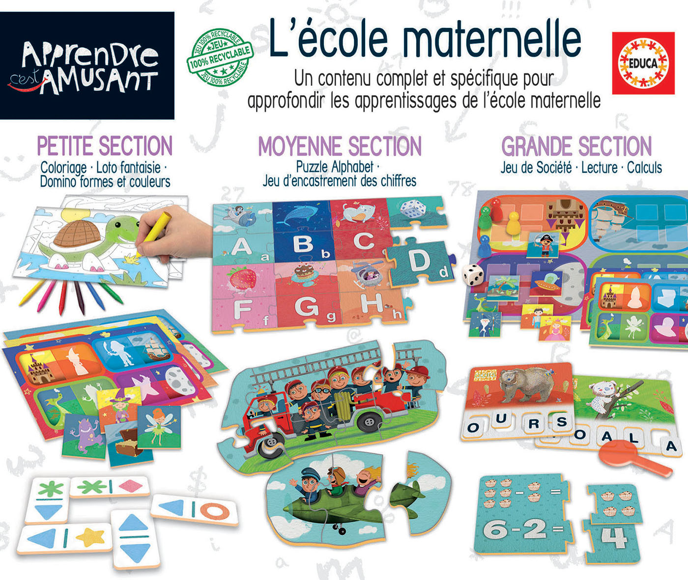 EDUCA - Kit Ecole Maternelle